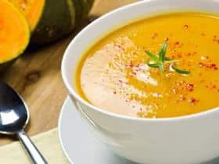 Sopa Cremosa de Abóbora