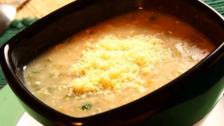 Receita de Sopa de Aveia com Legumes