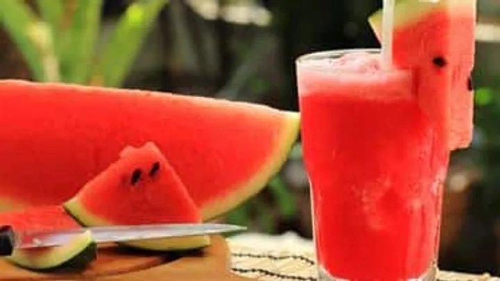 Receita de Suco de Melancia