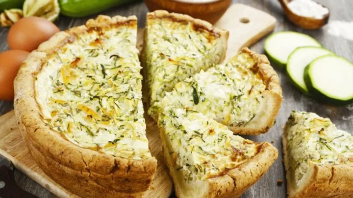 Receita de Torta de Abobrinha