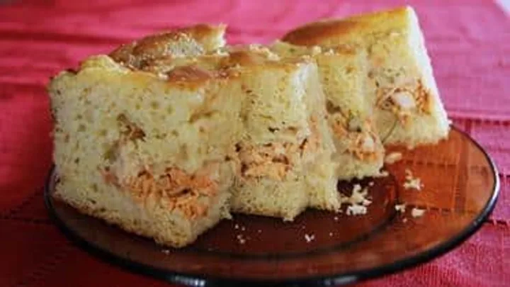 Receita de Torta de Frango com Fermento de Pão
