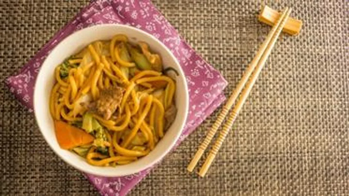Receita de Yakissoba Completo