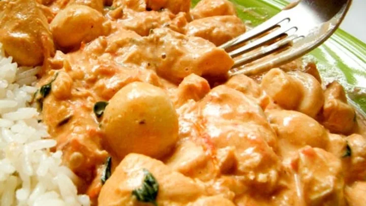Receita de Strogonoff de Frango com Requeijão