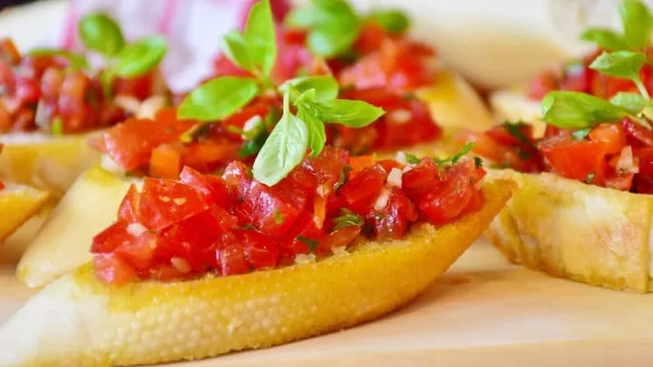 Receita de Bruschetta de Tomate