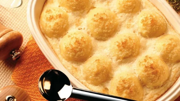 Receita de Batatas Nevadas com Atum