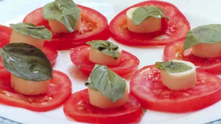 Receita de Salada Caprese Light