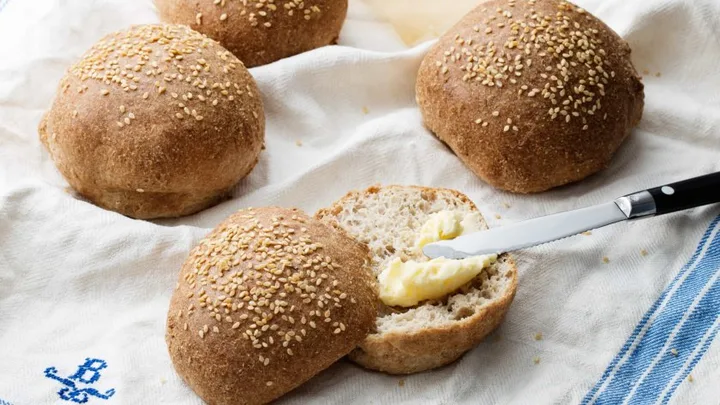 Receita de Pão De Hambúrguer Low-Carb