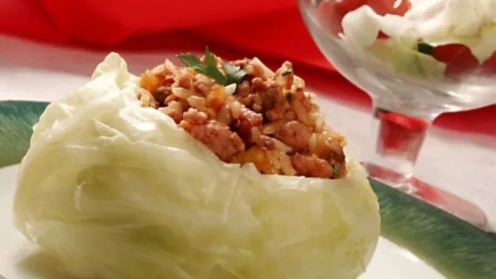 Receita de Sarma (Repolho recheado)