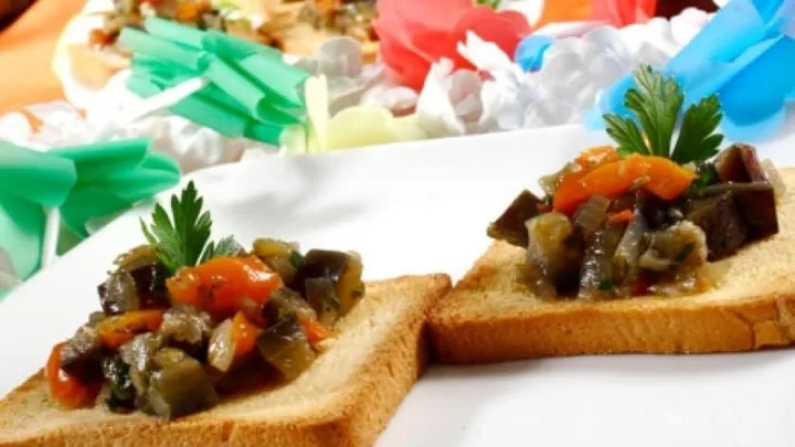 Receita de Caponata na Torrada