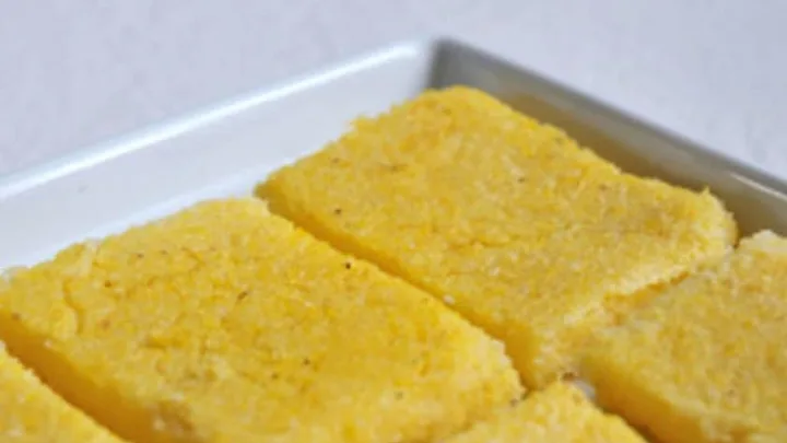 Receita de Polenta Frita no Forno