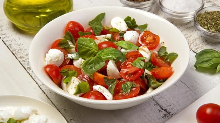 Receita de Salada Caprese