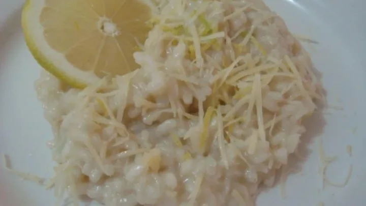 Receita de Risoto de Limão Siciliano