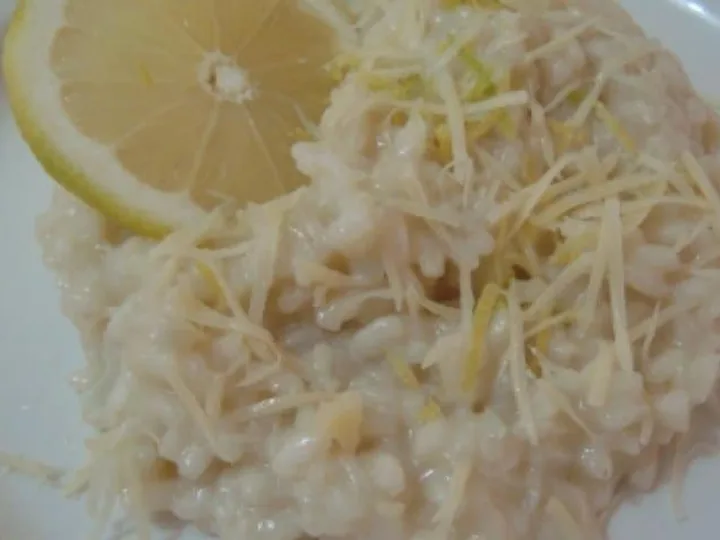 Risoto de Limão Siciliano