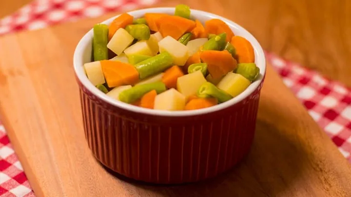 Receita de Legumes à Parisiense
