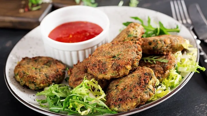 Receita de Bolinho de Arroz com Espinafre