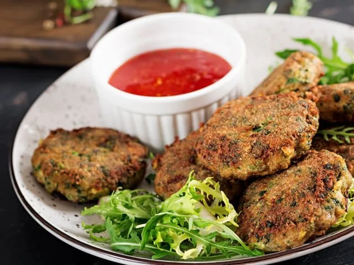 Bolinho de Arroz com Espinafre