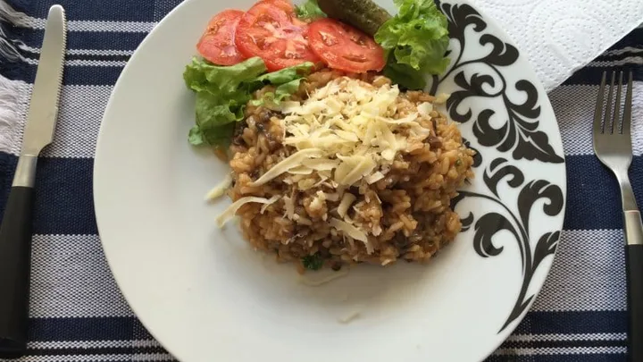 Receita de Risoto de Shimeji