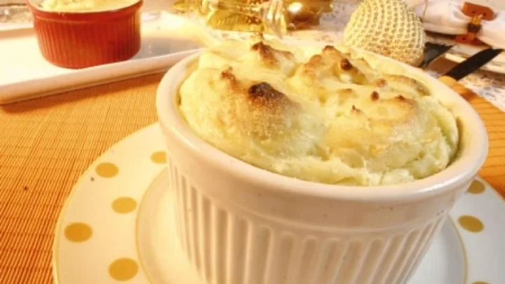 Receita de Suflê aos Quatro Queijos