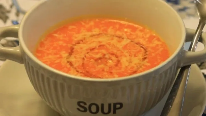 Receita de Sopa Creme de Abóbora com Gengibre