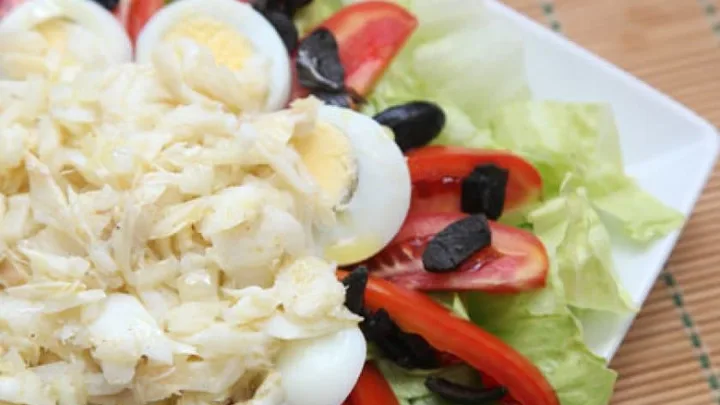 Receita de Salada de Bacalhau do Mestre Cuca