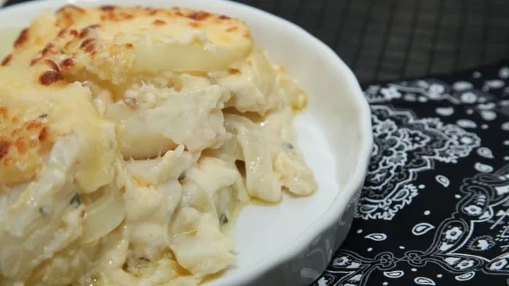 Receita de Bacalhau com Batatas Especial