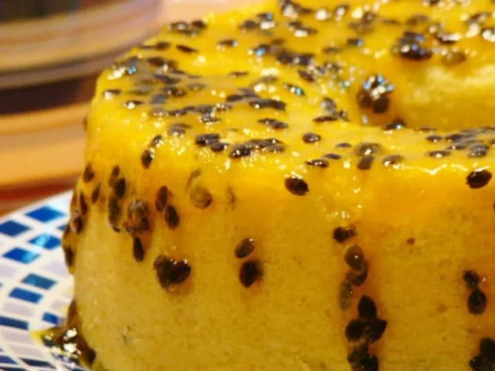 Bolo de Maracujá Delicioso