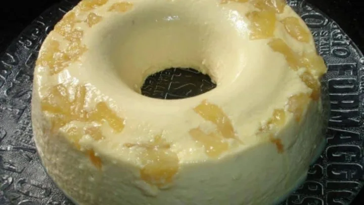 Receita de Pudim de Abacaxi
