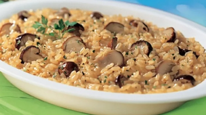 Receita de Risotto con Funghi Porcini