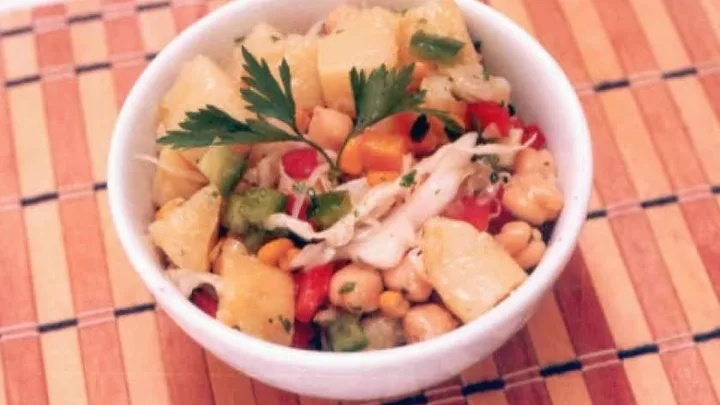 Receita de Salada de Batatas