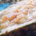 Receita de Abacaxi recheado com Camarão Saboroso, enviada por Adege Adalgisa - Prazer à Mesa