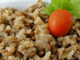 Receita de Arroz integral com lentilhas das atletas brasileiras, enviada por Adege Adalgisa - Prazer à Mesa
