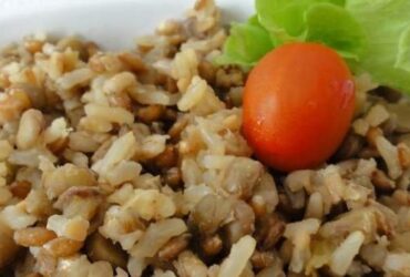 Receita de Arroz integral com lentilhas das atletas brasileiras, enviada por Adege Adalgisa - Prazer à Mesa