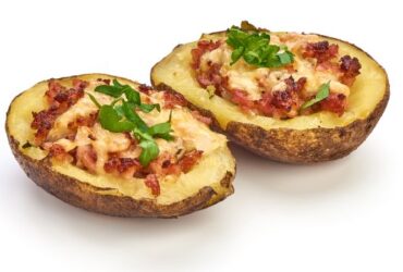 Receita de Batata Recheada com Bacon na Airfryer, enviada por Adege Adalgisa - Prazer à Mesa