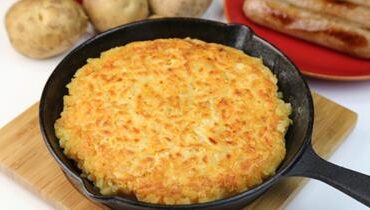 Receita de Batata Rosti com Bacon e Parmesão, enviada por Luciana Souza - Prazer à Mesa