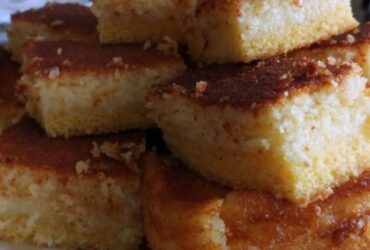Receita de Bolo de Fubá Cremoso, enviada por Marcio Figueira - Prazer à Mesa