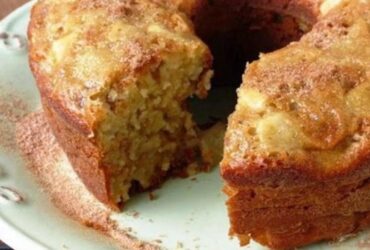 Receita de Bolo de Maçã, enviada por Janaine Pina - Prazer à Mesa