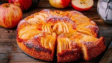 Receita de Bolo de Maçã com Casca, enviada por Adege Adalgisa - Prazer à Mesa
