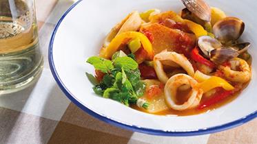 Receita de Caldeirada de Frutos do Mar, enviada por Luciana Souza - Prazer à Mesa