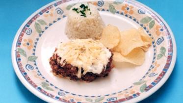 Receita de Carne Moída com Chips ao Forno, enviada por Adege Adalgisa - Prazer à Mesa