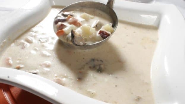 Receita de Chowder de Mariscos da Nova Inglaterra, enviada por Adege Adalgisa - Prazer à Mesa