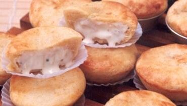 Receita de Empada de Queijo, enviada por Adege Adalgisa - Prazer à Mesa