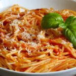 Receita de Espaguete ao Sugo, enviada por Marlene Ferreira - Prazer à Mesa