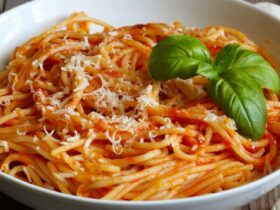 Receita de Espaguete ao Sugo, enviada por Marlene Ferreira - Prazer à Mesa
