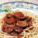 Receita de Espaguete com Molho de Calabresa, enviada por Adege Adalgisa - Prazer à Mesa