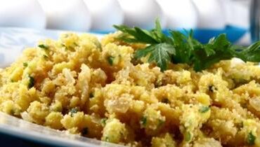 Receita de Farofa de Ovo, enviada por Adege Adalgisa - Prazer à Mesa