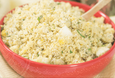 Receita de Farofa Fria, enviada por Adege Adalgisa - Prazer à Mesa