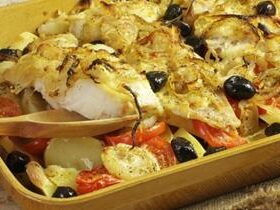 Receita de Filé de Merluza Assado, enviada por Adege Adalgisa - Prazer à Mesa