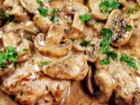 Receita de Frango ao Creme de Cogumelos e Requeijão, enviada por Marcio Figueira - Prazer à Mesa