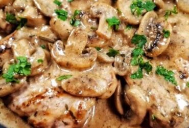 Receita de Frango ao Creme de Cogumelos e Requeijão, enviada por Marcio Figueira - Prazer à Mesa