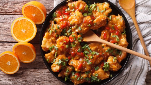 Receita de Frango ao Molho de Laranja, enviada por Luciana Souza - Prazer à Mesa